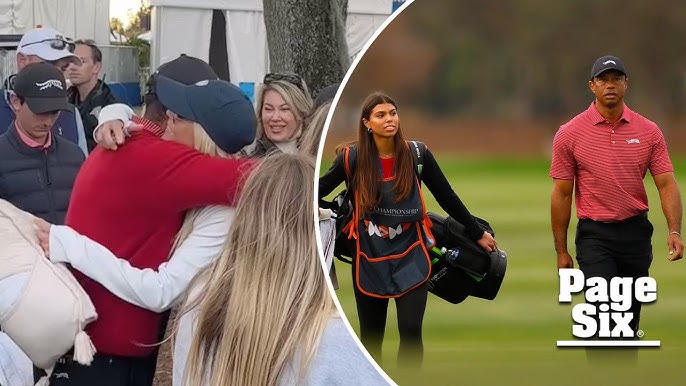 Are they coming BACK TOGETHER? Tiger Wood hug ex-wife Elin Nordegren